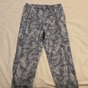Body Glove Gray Tie-Dye Leggings